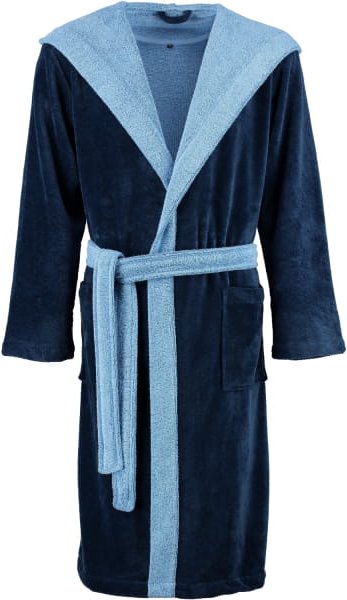 Vossen Bademantel unisex Poppy - Farbe: winternight - 004 (161905) - M