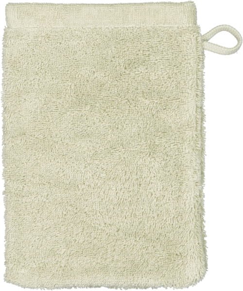 Cawö Handtücher Life Style Uni 7007 - Farbe: wasabi - 420 - Waschhandschuh 16x22 cm