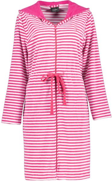 Cawö Home Bademäntel Damen kurz mit Kapuze Campus 834 - Farbe: pink - 27