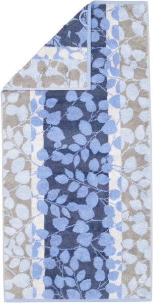 Cawö Handtücher Noblesse Harmony Floral 1086 - Farbe: sky - 17 - Handtuch 50x100 cm