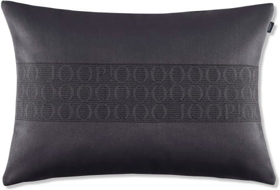 JOOP! Kissenhüllen Signature Stripes - Farbe: Anthrazit - 012 - 40x60 cm