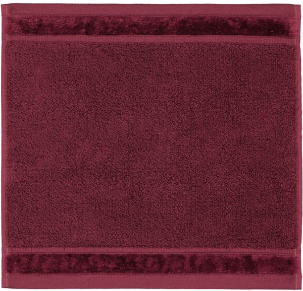Vossen Handtücher Pure - Farbe: berry - 3980 - Seiflappen 30x30 cm