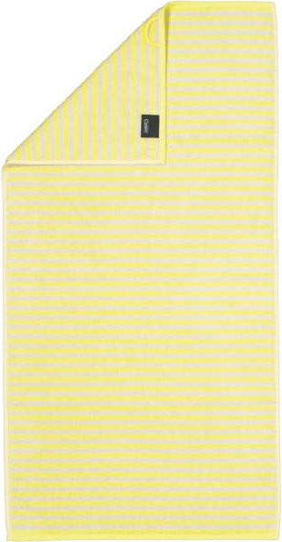 Cawö - Campus Ringel 955 - Farbe: lemon - 57 - Handtuch 50x100 cm