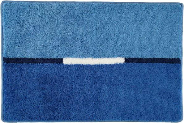 Rhomtuft RHOMY - Badteppich Mira 257 - Farbe: ocean - 323 - 60x90 cm