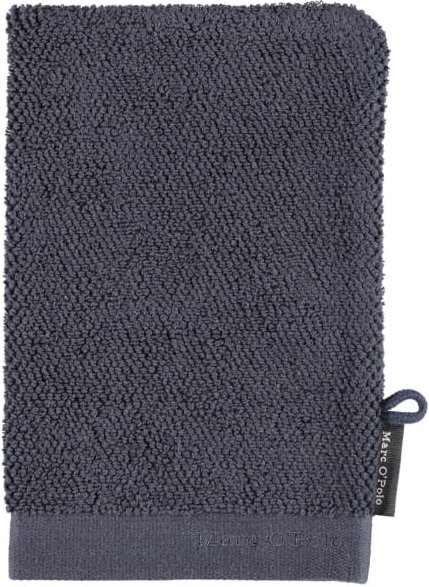 Thumbnail - Marc o Polo Timeless uni - Farbe: Marine - Waschhandschuh 16x21 cm