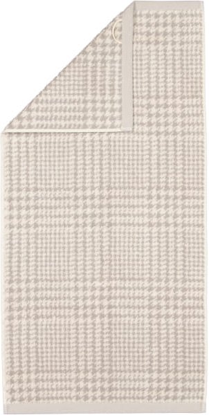 Möve - Brooklyn Glencheck - Farbe: nature/cashmere - 071 (1-0569/8970) - Handtuch 50x100 cm