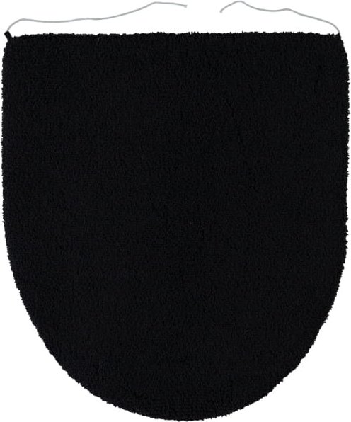 Thumbnail - Rhomtuft - Badteppiche Aspect - Farbe: schwarz - 15 - Deckelbezug 45x50 cm