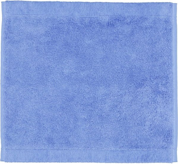 Cawö Handtücher Life Style Uni 7007 - Farbe: capri - 134 - Seiflappen 30x30 cm