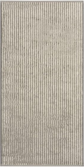 Cawö Handtücher Two-Tone Stripes 480 - Farbe: graphit - 70 - Handtuch 50x100 cm