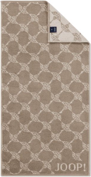 JOOP! Handtücher New Classic Cornflower 1721 - Farbe: Sand - 30 - Waschhandschuh 16x22 cm