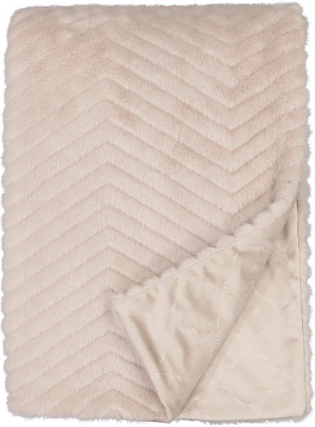 JOOP! Wohndecken Elegant - Farbe: Natur - 030 - 130x200 cm