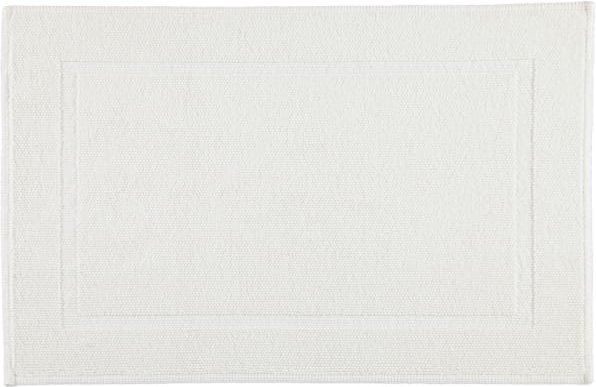 Rhomtuft - Badematte Pearl 51 - Farbe: weiß - 01 - 60x90 cm
