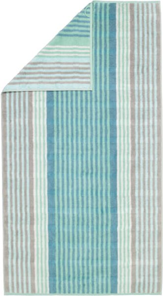 Cawö Handtücher Noblesse Harmony Streifen 1085 - Farbe: jade - 47 - Duschtuch 80x160 cm