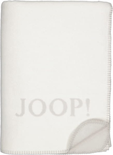 JOOP! Wohndecken Uni-Doubleface - Farbe: Natur-Taupe - 150x200 cm