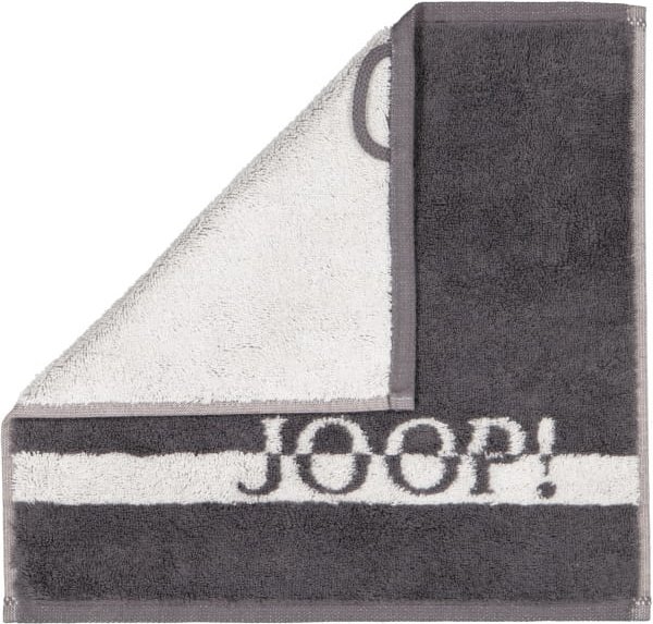 JOOP! Handtücher Split Doubleface 1712 - Farbe: Stein - 77 - Seiflappen 30x30 cm