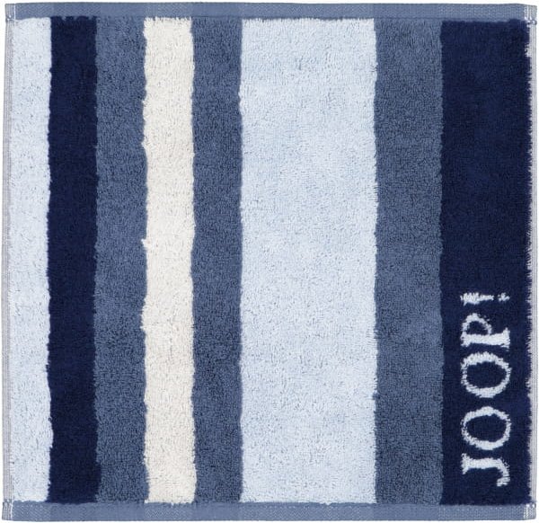 JOOP! Handtücher Vibe Streifen 1698 - Farbe: ozean - 11 - Seiflappen 30x30 cm