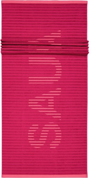 Vossen Saunatücher Camden - Farbe: cranberry - 0037 - 80x200 cm