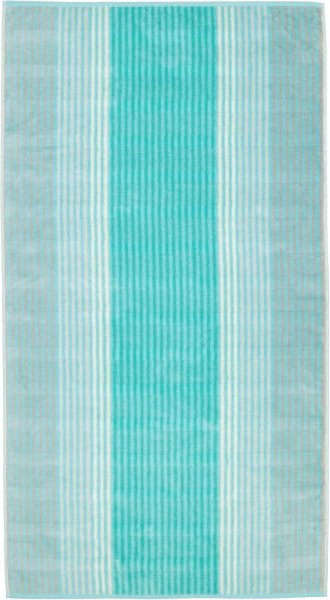 Cawö - Noblesse Cashmere Streifen 1056 - Farbe: mint - 14 - Duschtuch 80x150 cm