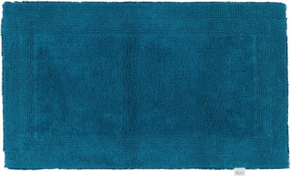 Möve Badteppiche Doubleface - Farbe: deep lake - 386 - 60x100 cm