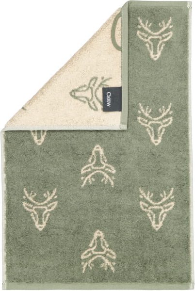 Cawö Handtücher Alpenchic Edition Allover 6229 - Farbe: zirbe - 43 - Gästetuch 30x50 cm