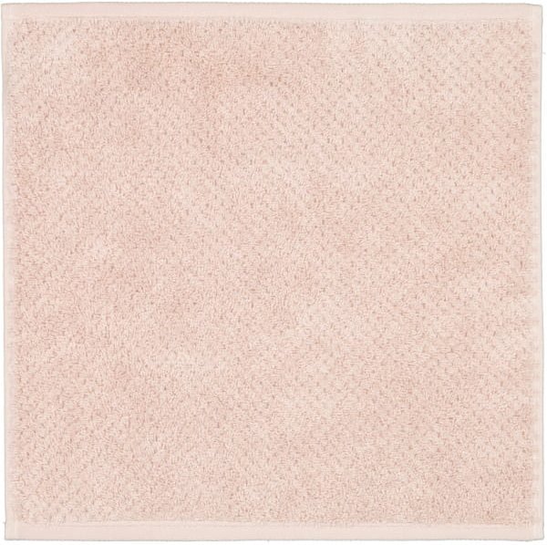 Cawö Handtücher Pure 6500 - Farbe: puder - 383 - Seiflappen 30x30 cm
