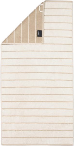 Cawö Handtücher Balance Doubleface 6232 - Farbe: natur - 33 - Handtuch 50x100 cm