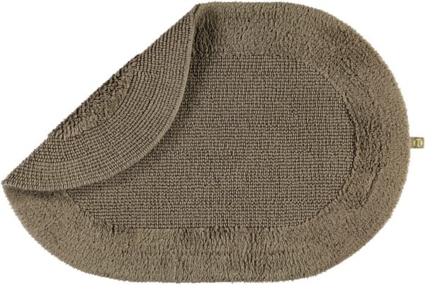 Rhomtuft - Badteppiche Exquisit - Farbe: taupe - 58 - 50x75 cm