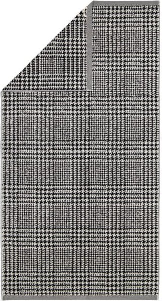 Möve - Brooklyn Glencheck - Farbe: nature/black - 081 (1-0569/8970) - Duschtuch 80x150 cm