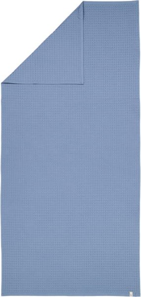 Möve Handtücher Piquée - Farbe: steel blue - 847 - Duschtuch 70x140 cm
