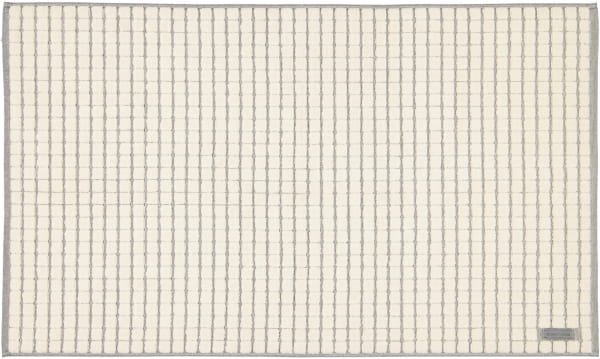 Möve - Eden - Badteppich Kästchenstruktur - Größe: 60x100 cm - Farbe: natur - 869 (1-0347/8127)