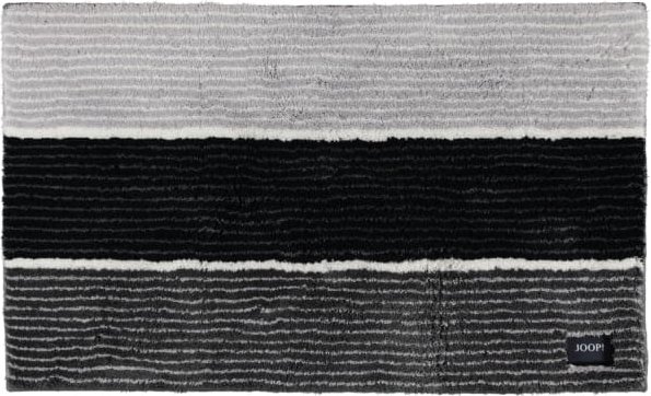 Thumbnail - JOOP! Badteppich Lines 286 - Farbe: Anthrazit - 069 - 70x120 cm