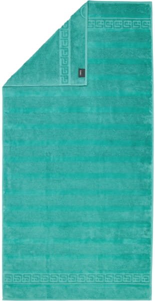 Cawö Handtücher Noblesse Uni 1001 - Farbe: smaragd - 421 - Duschtuch 80x160 cm