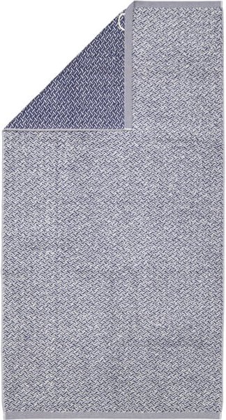 Thumbnail - Möve Handtücher Brooklyn Fischgrat - Farbe: nature/deep sea - 042 - Duschtuch 80x150 cm