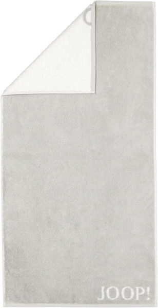 JOOP! Classic - Doubleface 1600 - Farbe: Silber - 76 - Handtuch 50x100 cm
