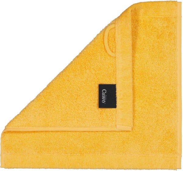 Cawö Handtücher Life Style Uni 7007 - Farbe: apricot - 552 - Seiflappen 30x30 cm