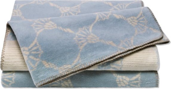 JOOP! Wohndecken Cornflower Allover - Farbe: Himmel - 150x200 cm