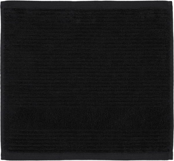 Vossen Handtücher Tomorrow - Farbe: schwarz - 7900 - Seiflappen 30x30 cm