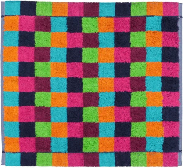 Cawö - Life Style Karo 7047 - Farbe: 84 - multicolor - Seiflappen 30x30 cm