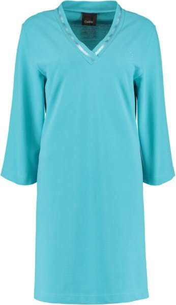 Cawö Home Tunika Pique 819 - Farbe: türkis - 44