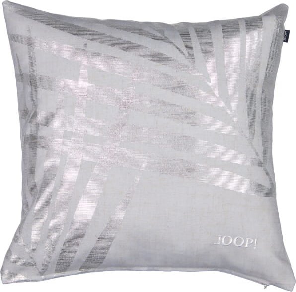 JOOP! Kissenhüllen Fine-Leaf - Farbe: Anthrazit - 012 - 50x50 cm
