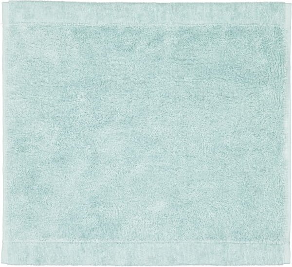 Cawö Handtücher Life Style Uni 7007 - Farbe: seegrün - 455 - Seiflappen 30x30 cm