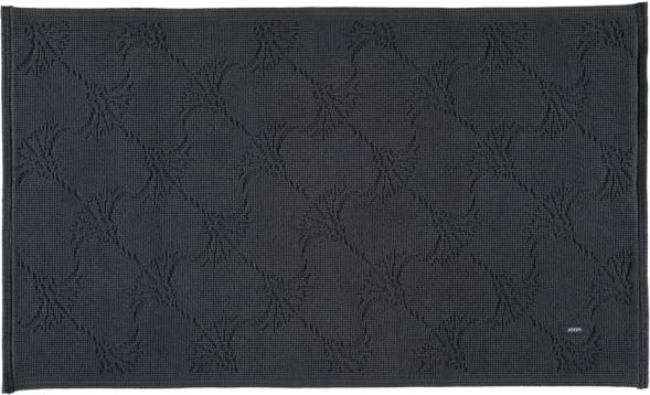 Thumbnail - JOOP! - Badteppich New Cornflower 60 - Farbe: Anthrazit - 069 - 70x120 cm