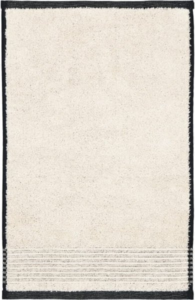 Möve - Eden - Melange mit Biesenbordüre - Farbe: natur - 081 (1-0151/8944) - Gästetuch 30x50 cm