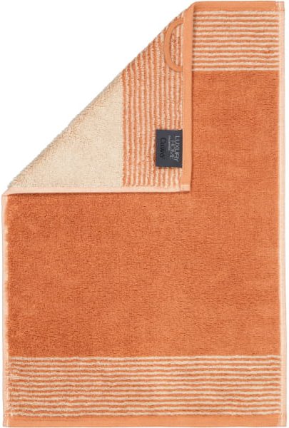 Cawö Handtücher Luxury Home Two-Tone 590 - Farbe: kupfer - 32 - Gästetuch 30x50 cm