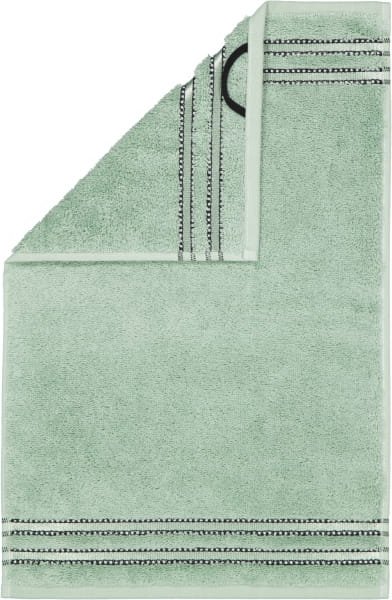 Vossen Handtücher Cult de Luxe - Farbe: soft green - 5305 - Gästetuch 30x50 cm