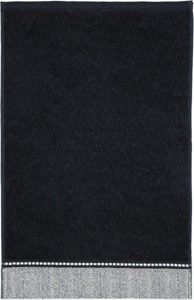 Möve Brooklyn Uni - Farbe: black - 199 (1-0669/8970) - Gästetuch 30x50 cm