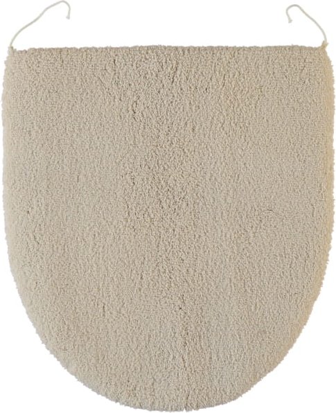 Rhomtuft - Badteppiche Square - Farbe: beige - 42 - Deckelbezug 45x50 cm