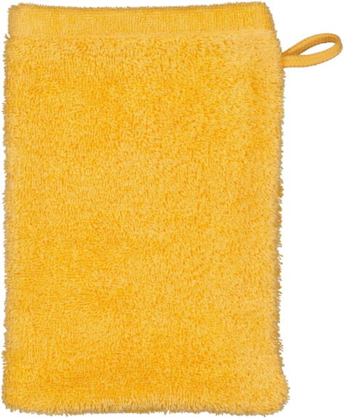 Cawö Handtücher Life Style Uni 7007 - Farbe: apricot - 552 - Waschhandschuh 16x22 cm