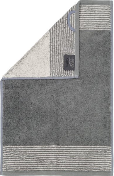Cawö - Luxury Home Two-Tone 590 - Farbe: schiefer - 77 - Gästetuch 30x50 cm