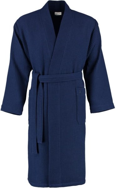 Thumbnail - Möve Bademantel Kimono Homewear - Farbe: deep sea - 596 (2-7612/0663) - XL